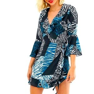 New ASOS wrap mini dress